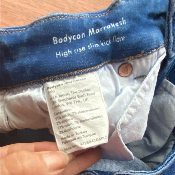 M.I.H JEANS Tall The Bodycon Marrakesh Jeans - Blue Anthropology - Picture 6 of 9